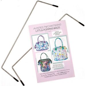 Little Poppins Bags by Aunties Two (Pattern, Instructions & Stays)