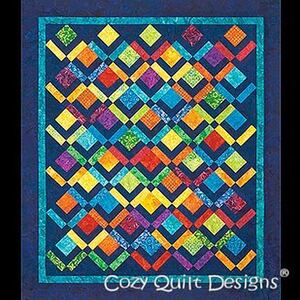 Three Layer Cake Quilt Pattern by Cozy Quilt Designs (Pattern & Instructions)