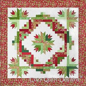 Cactus Wreath Quilt Pattern by Cozy Quilt Designs (Pattern & Instructions)