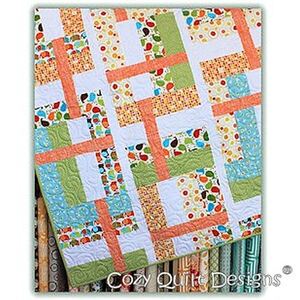 Sew Chicks Corporate Ladder Quilt Pattern by Cozy Quilt Designs (Pattern & Instructions)