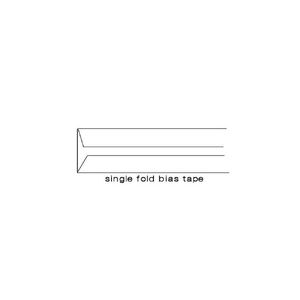 JR NAVY 25mm Polycotton Standard (Single Fold) Bias Binding, Sold by the Metre