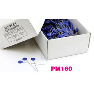Newey Bulk Flower Head Pins 55 x 0.59mm, Purple, 1000 pieces per Box
