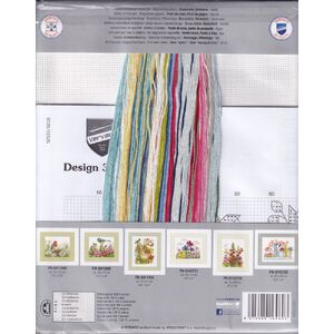 Vervaco FLOWERS IN VASES Counted Cross Stitch Kit PN-0143728