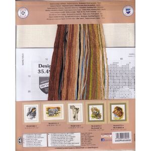 Vervaco LION COUPLE Counted Cross Stitch Kit PN-0143773