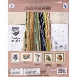 Vervaco LEOPARD COUPLE Counted Cross Stitch Kit PN-0144437