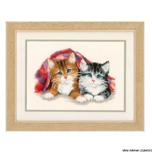 Vervaco PURRING KITTENS Counted Cross Stitch Kit PN-0145022