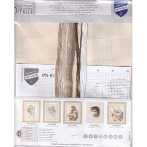 Vervaco DREAMING ANGELS Counted Cross Stitch Kit PN-0146042