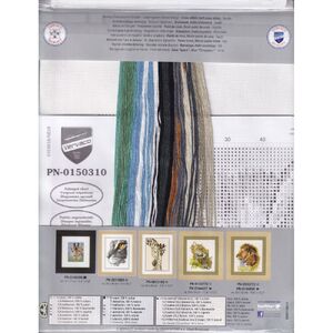 Vervaco ZEBRA Counted Cross Stitch Kit PN-0150310