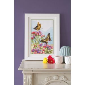 Vervaco SWALLOWTAILS Counted Cross Stitch Kit PN-0156329
