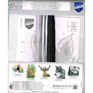 Vervaco ZEBRA Counted Cross Stitch Kit PN-0170836