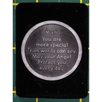 COMPANION COIN, MUM, YOU ARE MORE SPECIAL, 34mm Diameter, Metal