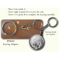 Lucky Coin Keyring Adaptor (Suits 35mm Lucky Coins)
