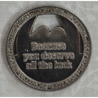 Open Lucky Coin, LUCKY COIN, 35mm Diameter, Zinc Alloy