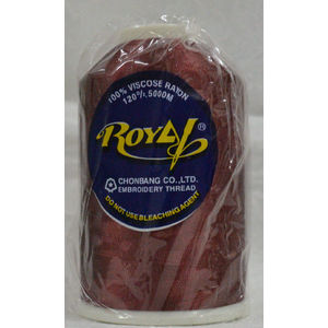 Royal Brand Rayon Embroidery Thread, 5000m Cone, Colour C075