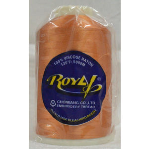Royal Brand Rayon Embroidery Thread, 5000m Cone, Colour C735