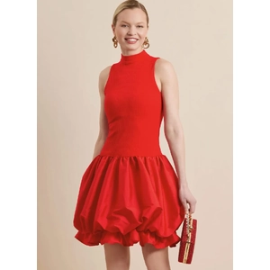 Misses’ & Women’s Dress, Two Lengths w Petite Lines Simplicity Sewing Pattern 3132AA