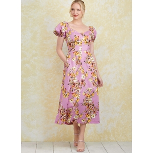 Misses’ Dress with Sleeve & Length Variations, Sizes 12-20 Simplicity Sewing Pattern 9918P5
