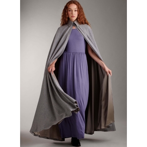 Misses’ Capelet and Cape in Two Lengths, Sizes XS-XL, Simplicity Sewing Pattern 9944