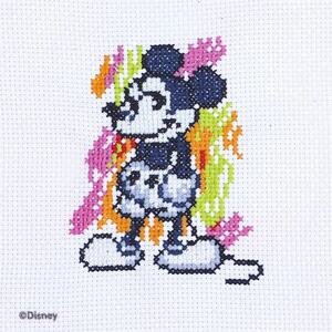 Disney MICKEY No Count Cross Stitch Kit With Hoop 15cm