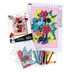 Disney MINNIE FOLIAGE 25x35cm No Count Cross Stitch Kit