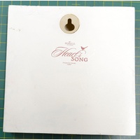 Seagulls Studios Hearts Song Wall Plaque 5" x 5", SPRING