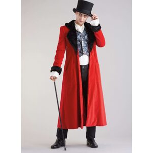 Simplicity Sewing Pattern S9630BB Men’s Costume Coats size 44-52