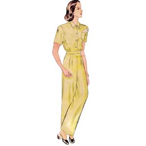Simplicity Sewing Pattern S9635r5 Misses Vintage Lounge TopTrousers sz 14-22