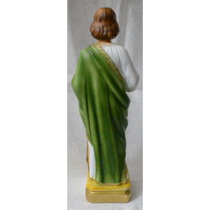 SAINT JUDE Plaster Statue, 30cm (12") High, New, Sturdy Solid Based Statue