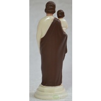 Saint Joseph Statue, Magnetic Base, Plastic, 100mm (4") High x 35cm Wide x 35cm Deep