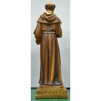 Saint Francis Statue, 300mm (12") High Resin Statue