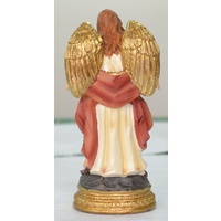 Guardian Angel With Children Statue, Resin 12.5cm (5") Statue