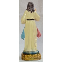 Divine Mercy Statue, Resin, 145mm (5.5") High x 45mm Wide x 40mm Deep