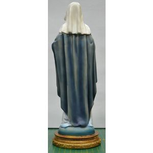 Sacred Heart Of Mary Statue, 200mm (8") High Resin Statue