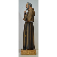 Statue Padre Pio Statue, Resin 23cm (9")