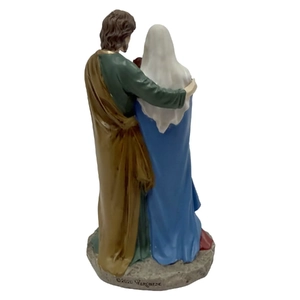 Veronese Mini Statue - Holy Family, 88mm High, Uniquely Hand-Made