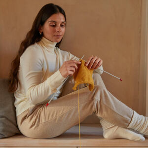 The Together Hat And Snood Knitting Kit, DMC Mindful Making TR101K