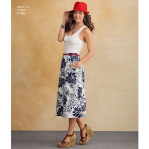 New Look Sewing Pattern 6106 Misses' Skirts