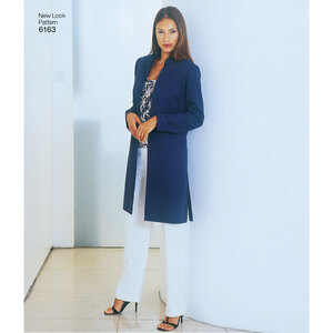New Look Sewing Pattern 6163 Misses Jacket, Top, Pants and Skirt