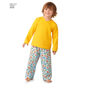 New Look Sewing Pattern 6170 Toddlers' and Child's Cozywear