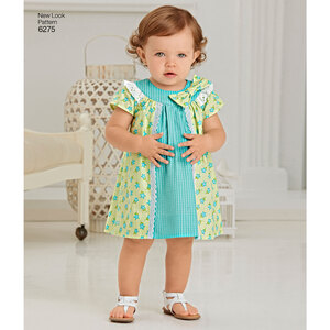 New Look Sewing Pattern 6275 Babies' Dress and Panties