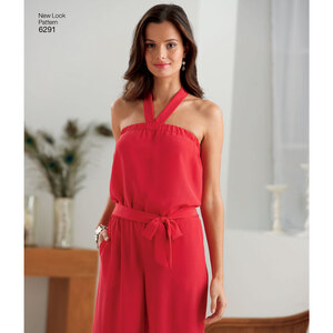 New Look Sewing Pattern 6291 Misses' Jumpsuit & Dress Each in Two Lengths