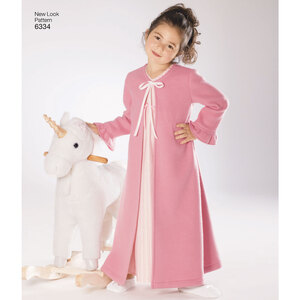 New Look Sewing Pattern 6334 Child's Cozywear