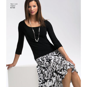 New Look Pattern 6735 Misses' Separates