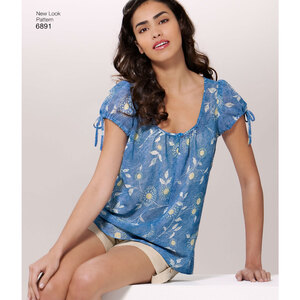 New Look Pattern 6891 Misses' Tops
