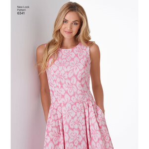 New Look Sewing Pattern 6341 Misses' Dress in Three Lengths