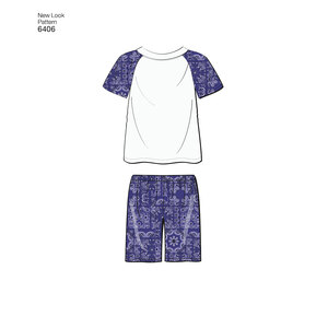 New Look Sewing Pattern 6406 Children's Separates