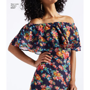 New Look Pattern 6507 Misses' Dresses and Top
