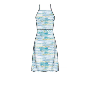 New Look Sewing Pattern N6666 Misses' Halter Dresses With Back Tie