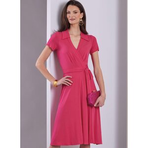 Vogue Patterns V1952a5 Misses’ Wrap Dresses sizes 6-14