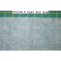 VILENE Light Tearaway Stabiliser 300mm x 10 Metres, Machine Embroidery Stabiliser VL3035E